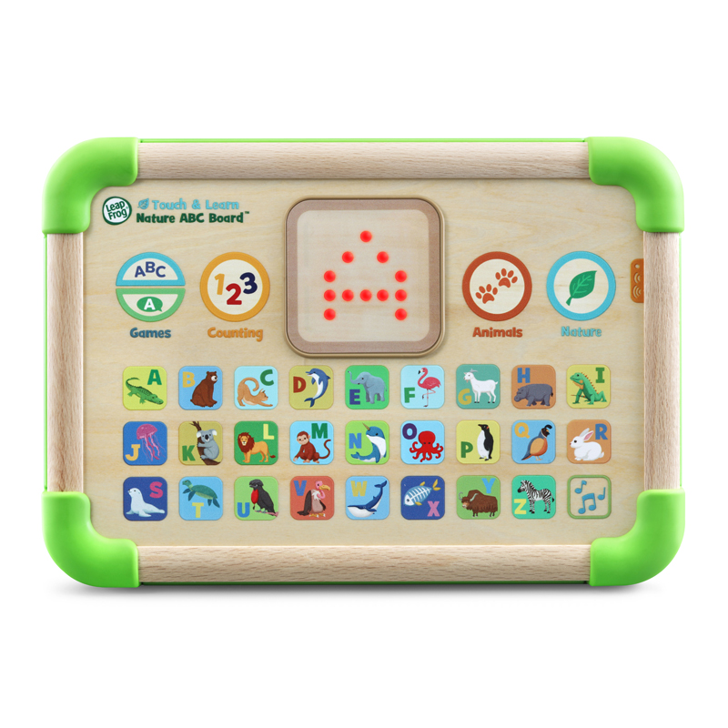 LeapFrog Touch & Learning Nature ABC Board | Wooden Tablet Toy